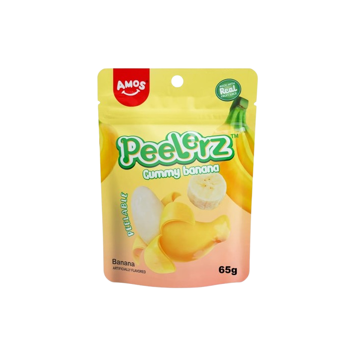 Amos Peelerz - Peelable Banana Gummy 65g