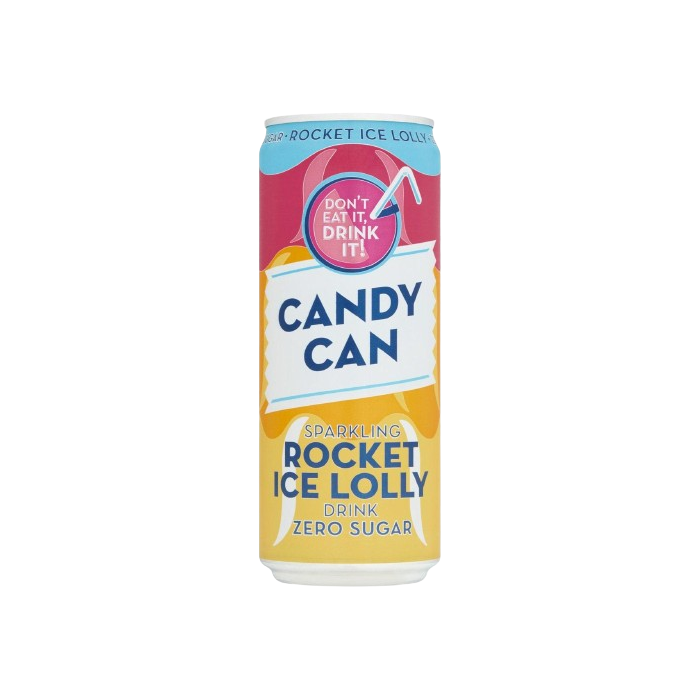 Candy Can - Rocket Ice Lolly (Zero Sugar)