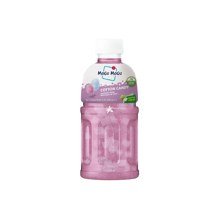 Mogu Mogu Cotton Candy Flavoured Drink - 320ml