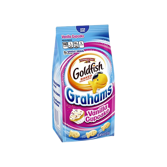 Grahams Goldfish - Vanilla Cupcake 180g
