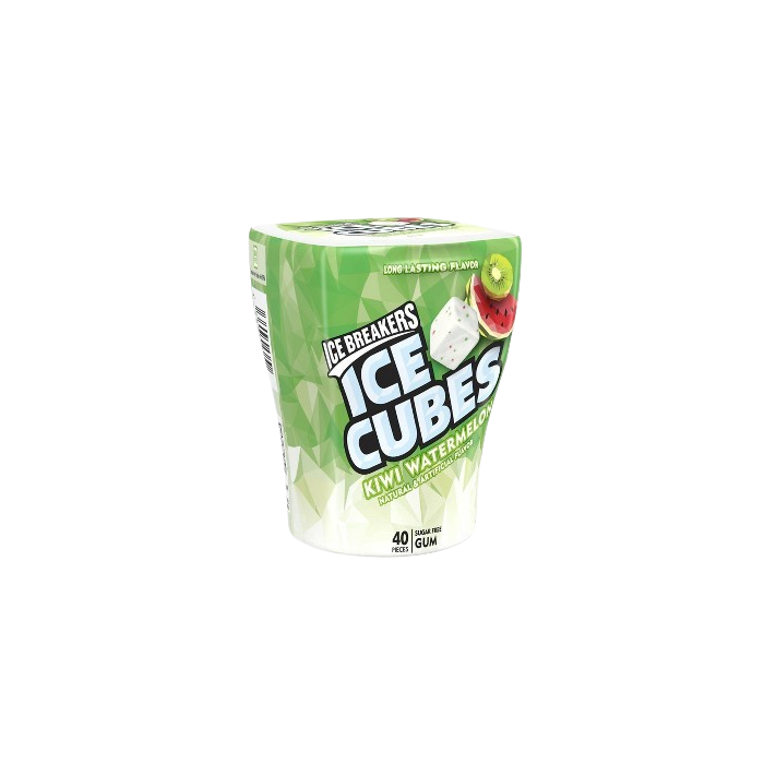 Ice Breakers Ice Cubes Kiwi Watermelon Gum