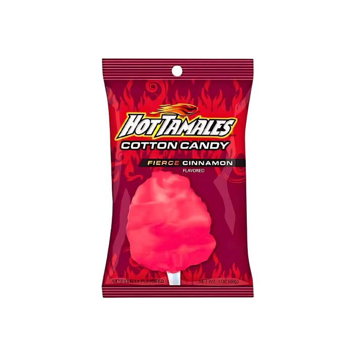 Hot Tamales Cotton Candy Fierce Cinnamon - 85g