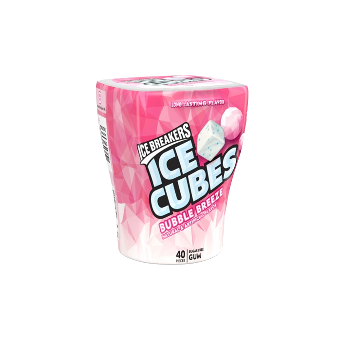 Ice Breakers Ice Cubes Bubble Breeze Gum