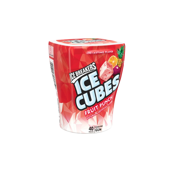 Ice Breakers Ice Cubes Fruit Punch Gum