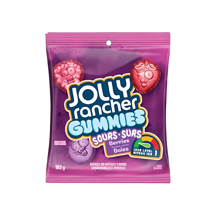 Jolly Rancher Gummies Sour Berries (Canadian)