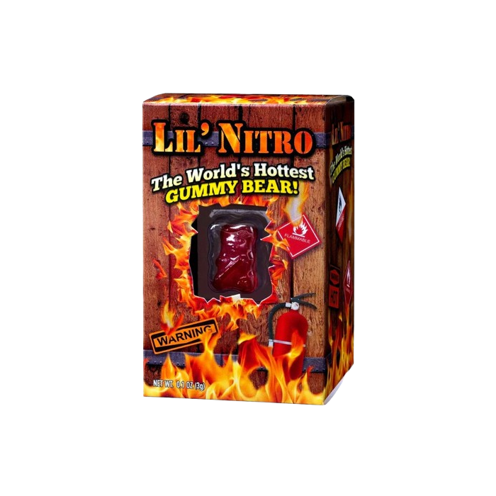 Flamethrower Candys Lil' Nitro Gummy Bear