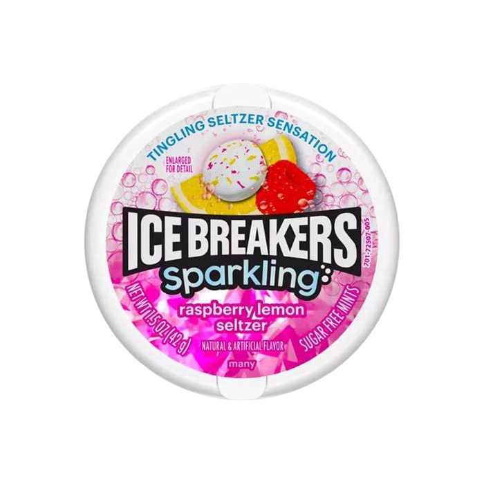 Ice Breakers Sparkling Raspberry Lemon Seltzer