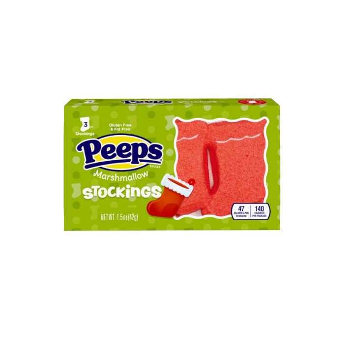 Peeps Marshmallow Stockings 3 Pack - 42g