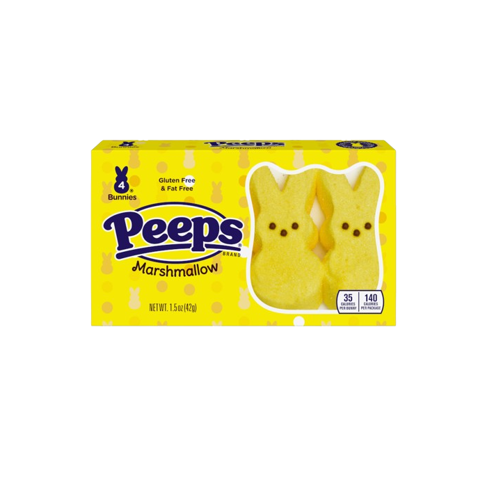 Peeps Marshmallow Bunnies - 4 pack