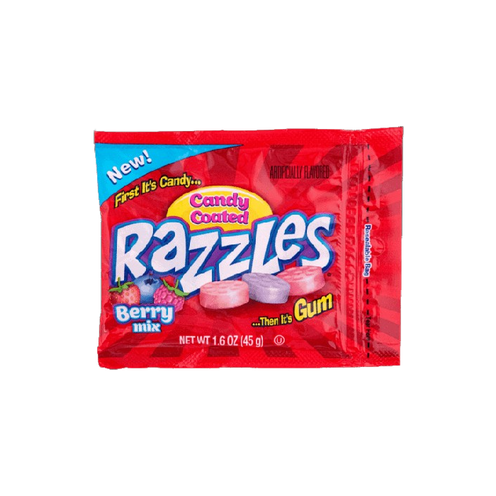 Razzles  Berry Mix Gum - 45g