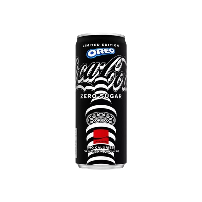 Coca-Cola Zero Sugar Oreo Limited Edition Soda - 250ml