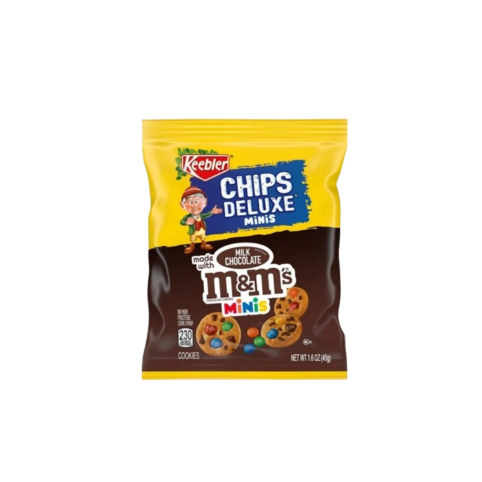 Chips Deluxe Minis Cookies with M&Ms - 45g