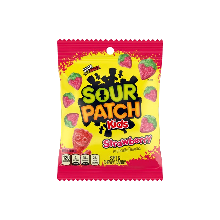 Sour Patch Kids Strawberry Bag - 102g