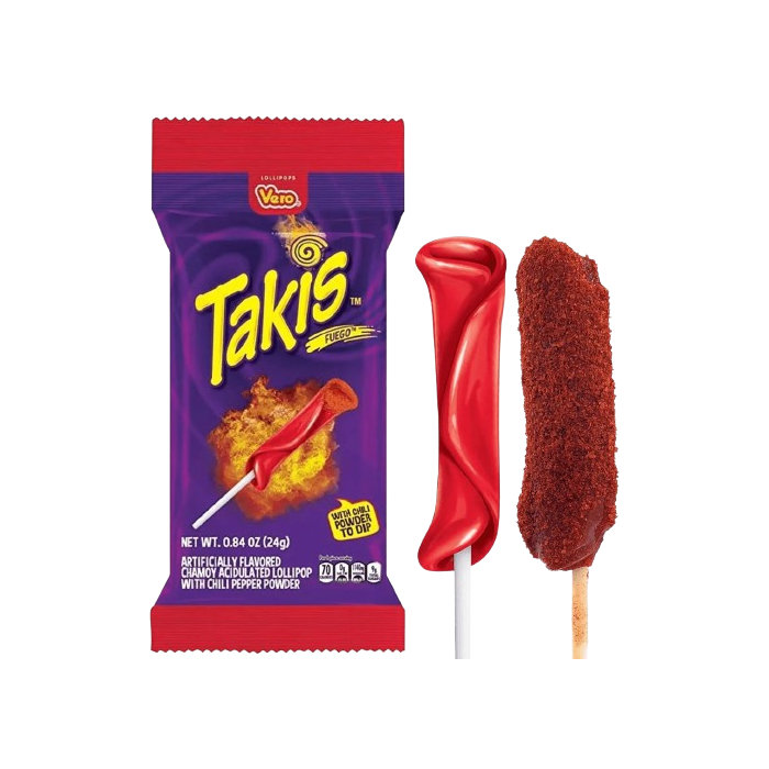 Takis Fuego Lollipops - 24g