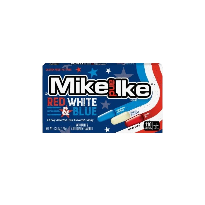Mike & Ike Red White & Blue