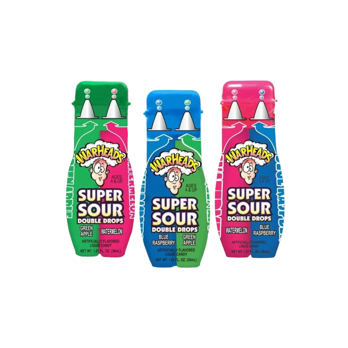 WarHeads Super Sour Double Drops